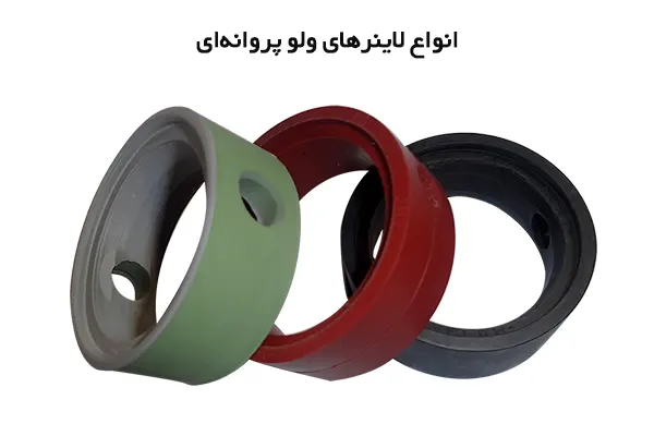 انواع لاینرهای ولو پروانه ای