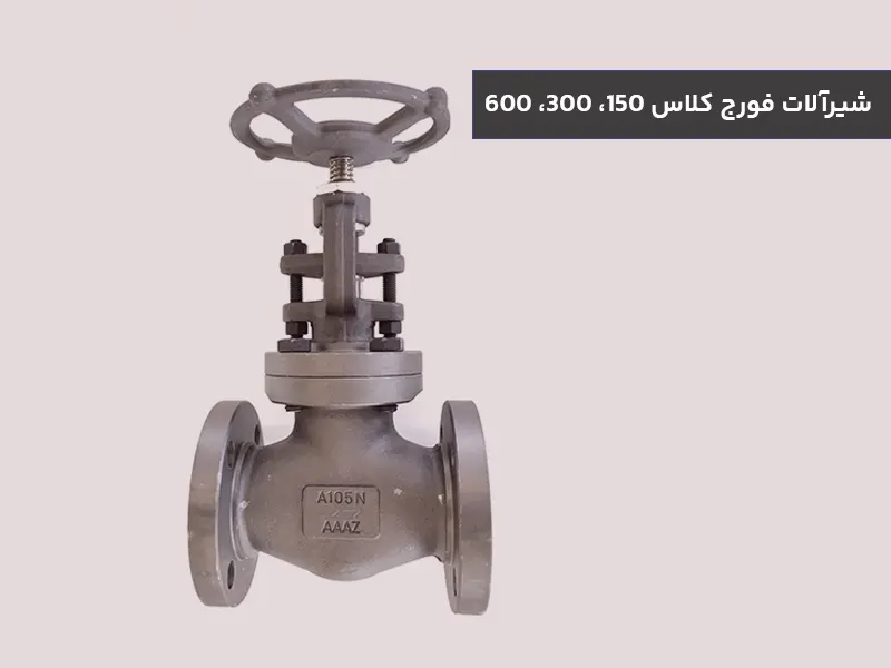 شیرآلات فورج کلاس 150، 300، 600