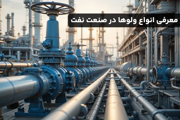 معرفی انواع ولوها در صنعت نفت