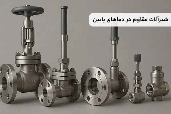 شیرآلات مقاوم در برابر دماهای بسیار پایین