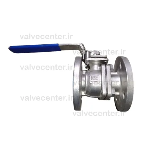 شیر توپی استنلس استیل مدل DN40 PN40