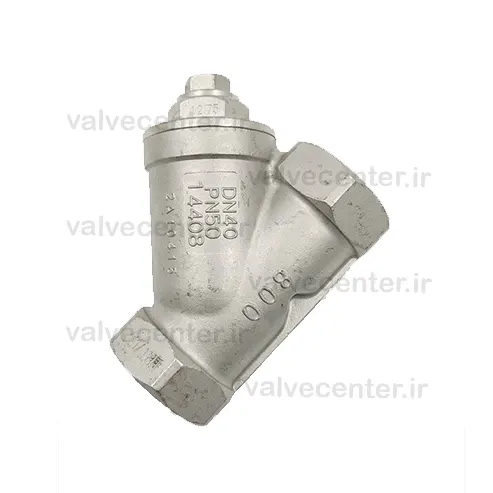 صافی استرینر دنده ای Dn40 Pn50 استنلس استیل ۳۱۶