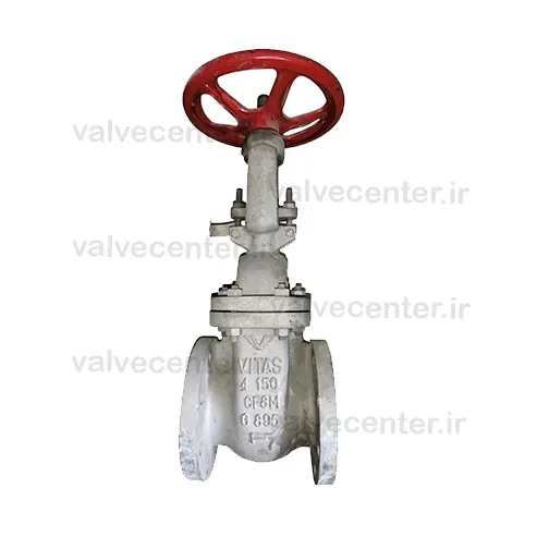 گیت ولو سایز ۴ اینچ کلاس ۱۵۰ استنلس استیل Vitas